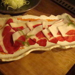 徳山鮓 - 熊のしゃぶしゃぶ③　　　　　　　　　　　　　１皿目