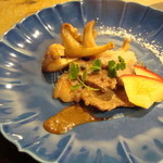 徳山鮓 - 猪肉＆山しめじ、りんご