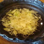 徳山鮓 - 【朝食】氷魚と葱切のすまし