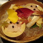 しのはら - お造り（クエ、ぼたんエビ、かれい、など）