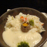 山よし - 名物かにトロロ丼
      