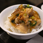 中国菜 膳楽房 - 【日替わりランチセット@税込1,300円】ライスに、豚バラとカブの麻辣煮込み