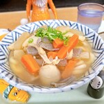 うどん さか枝 - しっぽくうどん(小) 640円
      私にとって、今年の初しっぽくでした(^^♪