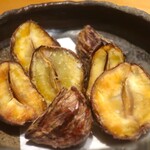 こころや - 宮崎産栗素揚げアップ