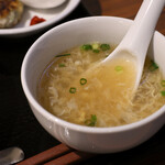 中国菜 膳楽房 - 【日替わりランチセット@税込1,300円】スープ