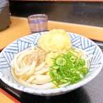 うどん さか枝 - 更に半熟玉子天を……