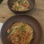 nove, - イカのトマトソースパスタ（1,400円）