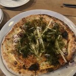 nove, - イカ，長芋，青すじ海苔の韓国風ピザ（2,200円）
