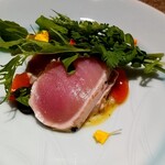 Yd'or - 串本のキハダマグロとフレッシュのニース風サラダ