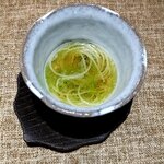 Yd'or - 久保寺農園のツルムラサキと榛名めん羊牧場マトンのコンソメ