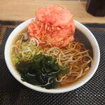 しぶそば - かき揚げそば