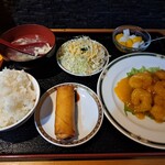 家庭料理 富久 - エビマヨ定食