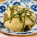 割烹 しら川 - ぶりの山かけ