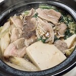 割烹 しら川 - 鴨鍋一人前