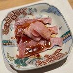 和 のぎ - 造り　天鰤　辛子醤油