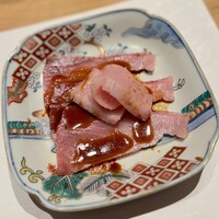 和 のぎ - 造り　天鰤　辛子醤油