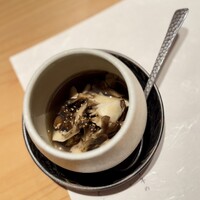 和 のぎ - 牡蠣と黒舞茸蒸し