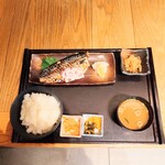 ぬる燗佐藤 - ■ ランチメニュー：とろサバ御膳、1,280円