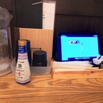 ぬる燗佐藤 - 卓上常備。