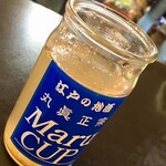 丸健水産 - これが初めての出汁割り。不思議な美味しさ！