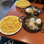 ヨゴロウ - チキン　ほうれん草、玉子、チーズTP（¥1500）