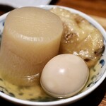 串 ポロ衛門 - おでん3種