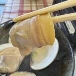 食堂はまかぜ - はまぐり大き過ぎる！