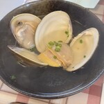 食堂はまかぜ - はまぐり酒蒸し