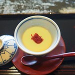 鮨旬美 西川 - 料理写真:梅の茶碗蒸し