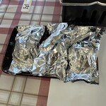 食堂はまかぜ - 焼きはまぐり3個