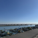 食堂はまかぜ - 駐車場からの風景