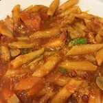 グルービー 京成店 - ニンニク入りのグリーンアスパラとベーコンのスパゲッティ