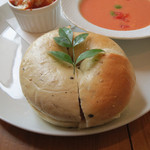 C'est joli - ローストハムとリンゴのコンポート(笑)