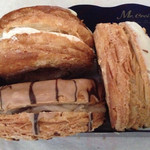 ミスタードーナツ - 断面、層があるスイーツ好きです