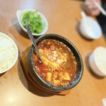 チャ～ボン 多福楼 - 多福麻婆豆腐(赤) 980円　大辛