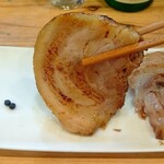 麺屋 Smile - 炙りチャーシュー（豚チャーシュートッピング）