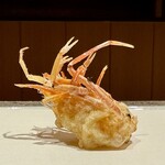 玄水 - 天ぷら 生き海老の頭