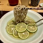 玄水 - すだち蕎麦 秋保在来種 並打ち