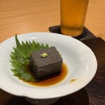 玄水 - 黒胡麻豆腐
