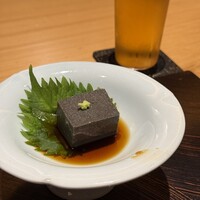 玄水 - 黒胡麻豆腐