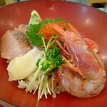 伊勢網元食堂 - 海鮮丼アップ