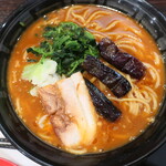 CoCo壱番屋 - 料理写真:カレーらーめんプラスなす(3個)+大盛