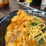 CoCo壱番屋 - 福神漬投下～♪