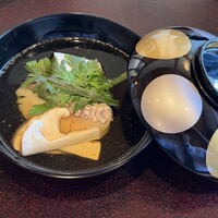 阿寓 - 【お椀】もみじ鯛澄まし椀