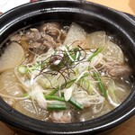 横浜紅葉坂日本酒 ふじひら - 【煮物】牛すじ煮込み。