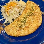 うっとら - 「納豆オムレツ」＠550×２