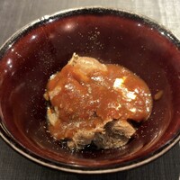 鉄板焼　一如 - 和牛のデミグラスソース和え！