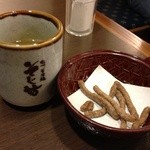 Soji bou - 蕎麦茶＆サービスの蕎麦かりんとう