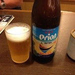 Soji bou - 沖縄旅行最後のオリオンビール