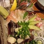 旨焼　まる好 - 刺身盛り合わせ